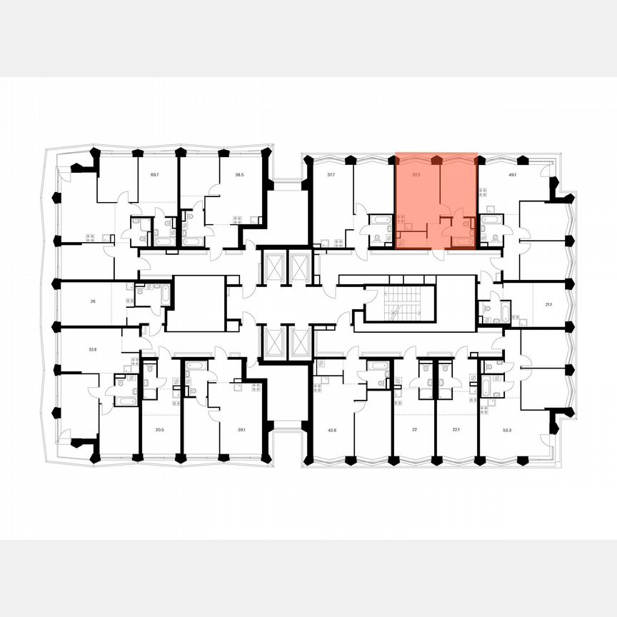 1-к. квартира, 37,2 м², 17/31 эт.
