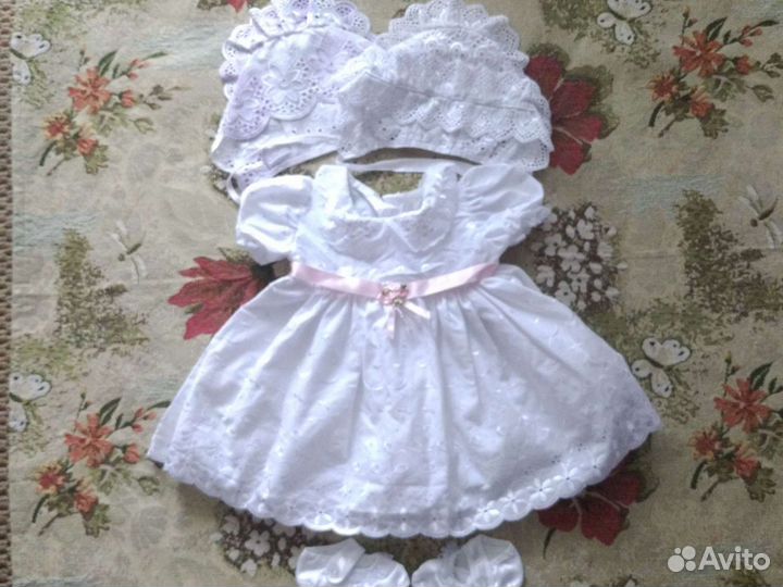 Набор для крещения 0-3 мес