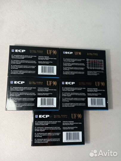 Аудиокассеты ECP UF-90