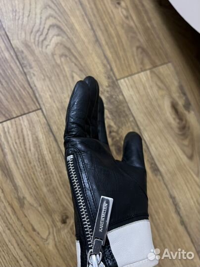 Перчатки karen millen кожа