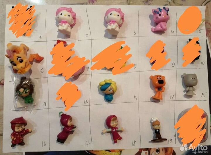 Киндер заини ландрин Свит бокс старые серии много