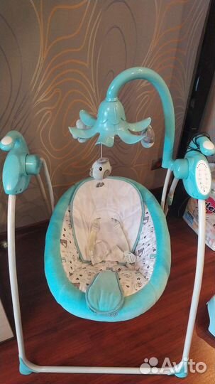 Электронные качели шезлонг