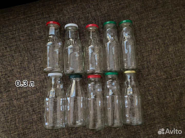 Стеклянные банки (стеклотара) разной емкости