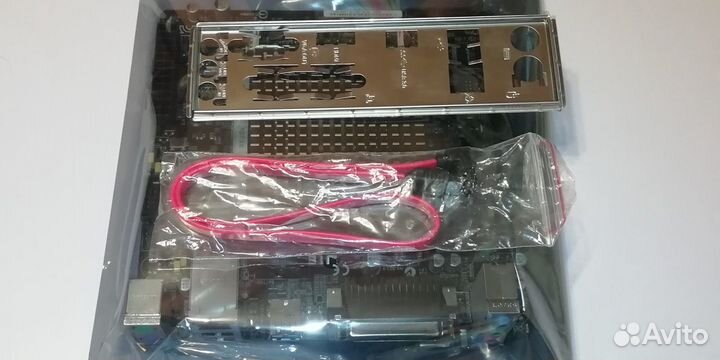 Плата asus J1800I-A со встроенным Celeron J1800