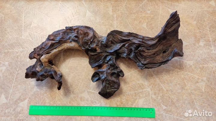 Мангровые коряги 50+см, песчаник и автокормушки