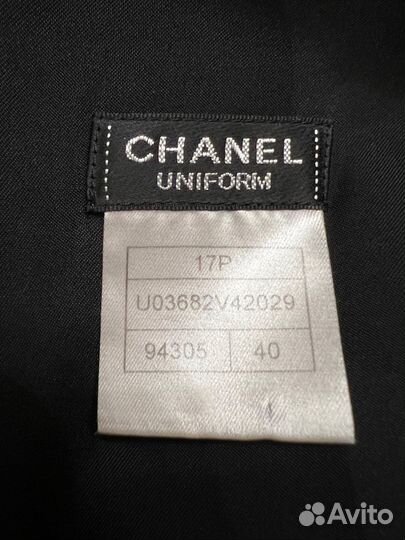 Платье chanel uniform