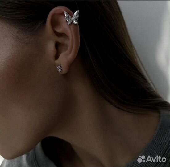 Серьги каффы