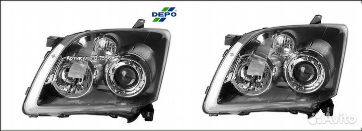 Фара левая Avensis 2 поколение