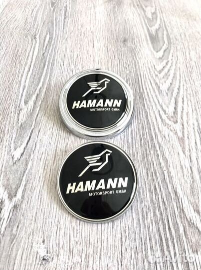 Эмблема Hamann для BMW X5 E70, комплект 2шт