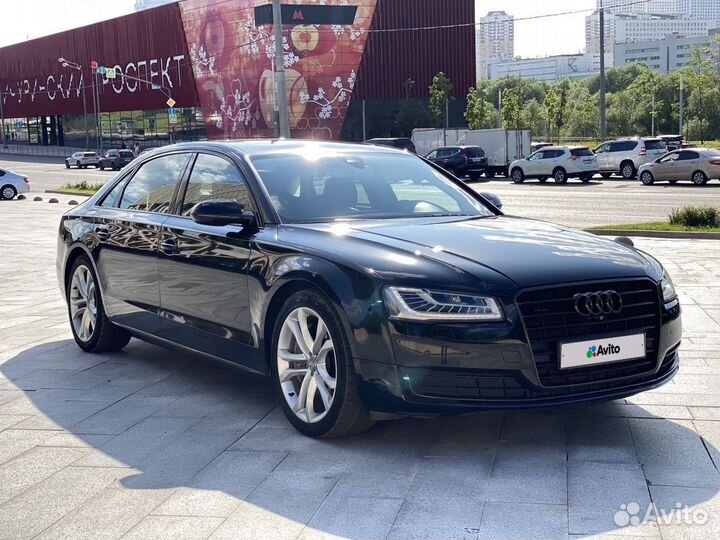 Audi A8 4.0 AT, 2014, 505 000 км