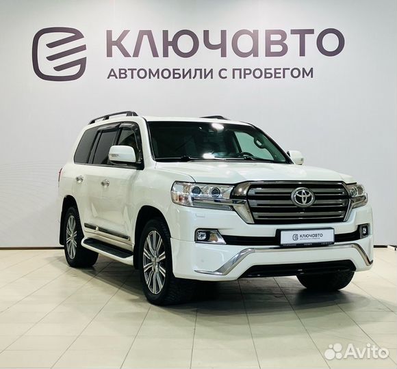 Toyota Land Cruiser 4.5 AT, 2017, 188 480 км