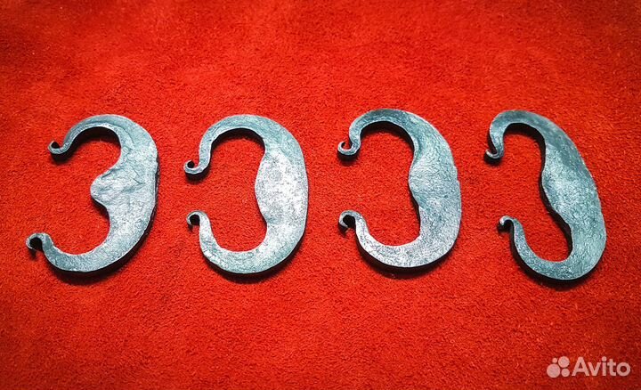 Кресало (огниво) калачевидное с язычком кованое