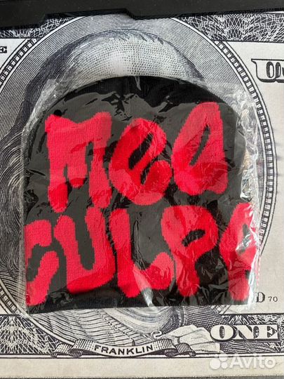 Шапка y2k mea culpa