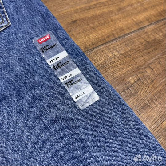 Джинсы levis 516 оригинал новые 35/34