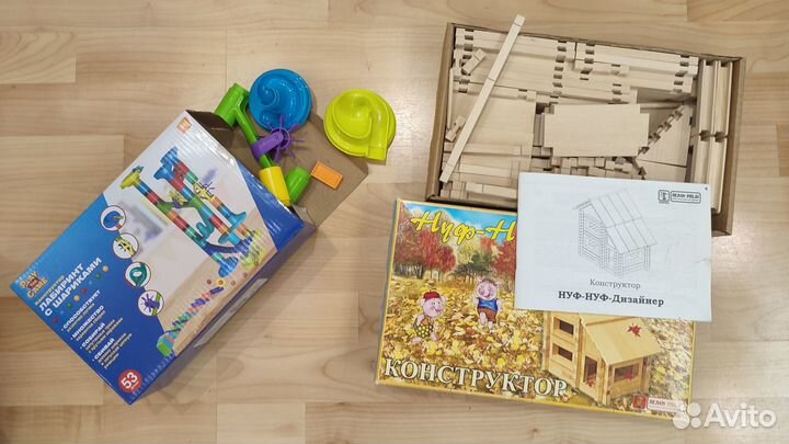 Развивающие игрушки 3+, некоторые 6+