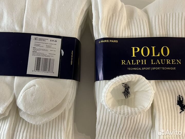 Носки Polo Ralph Lauren Оригинал