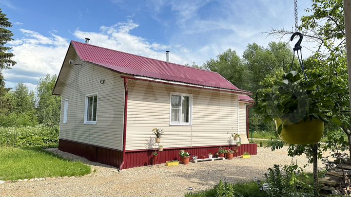 Дом 75,7 м² на участке 42 сот.