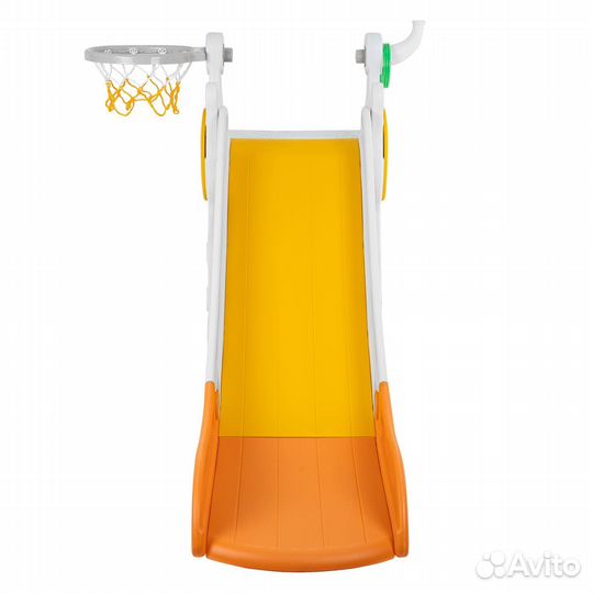 Горка Pituso «Солнышко» с баскетбольным кольцом