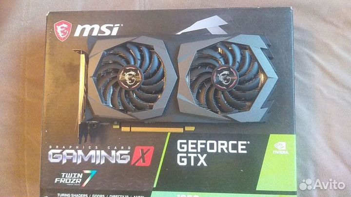 Видеокарта MSI GeForce GTX 1650 Gaming X