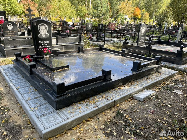 Памятники, благоустройство мест захоронения