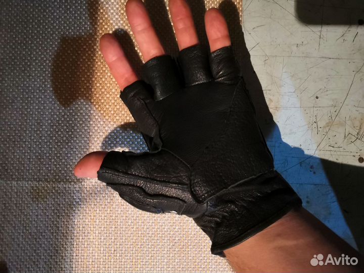 Перчатки байкерские