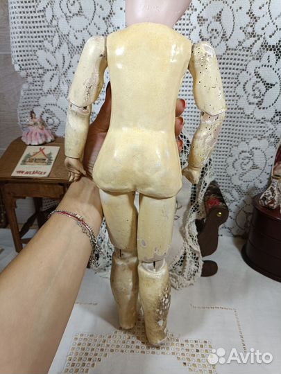 Антикварная Французская кукла sfbj