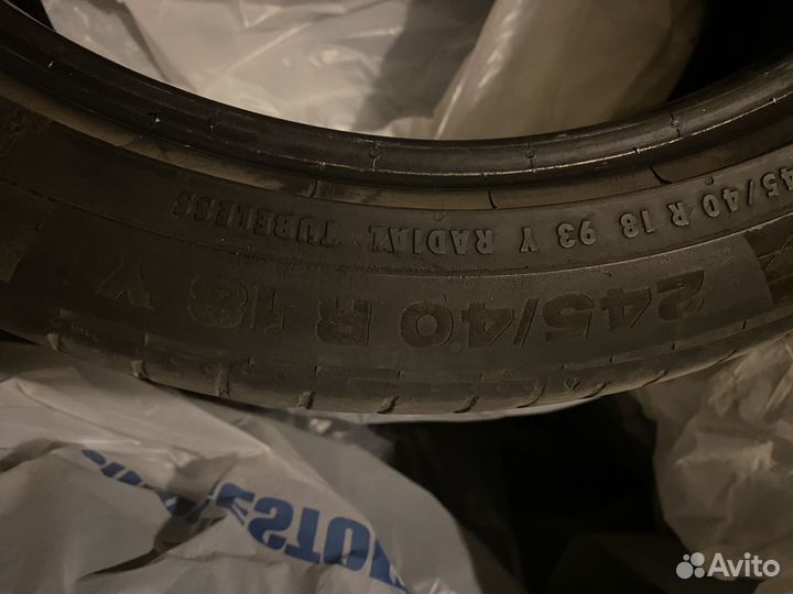 Continental ContiSportContact 5 245/40 R18 93Y