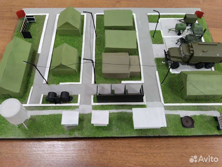 Макет пункта хозяйственного довольствия