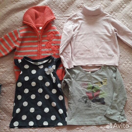 Вещи на девочку рост 86;104