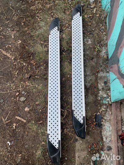 Подножки toyota highlander