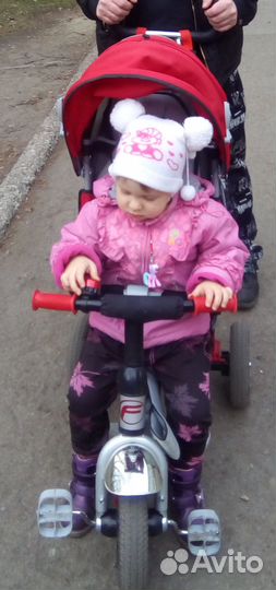 Продам велосипед Family Trike с резиновыми колесам