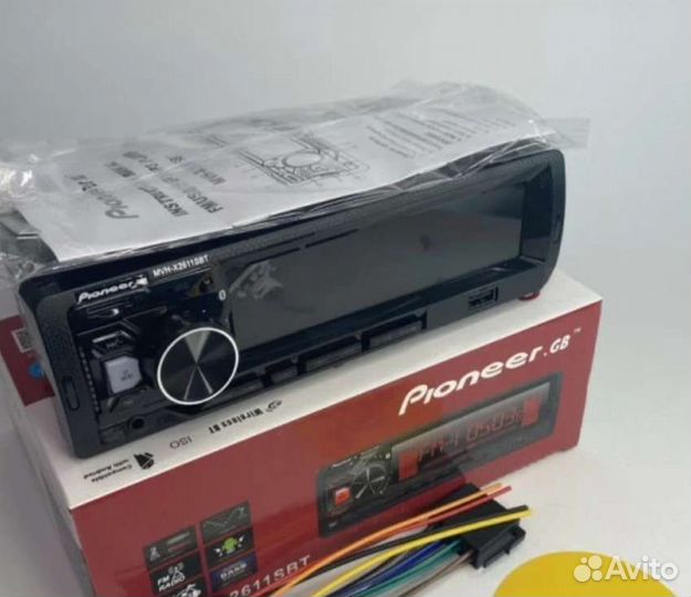 Магнитола pioneer с блютусом 1Din