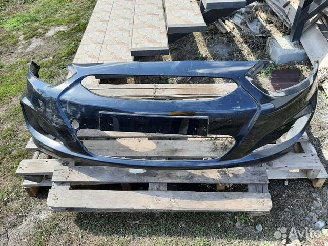 Бампер hyundai solaris