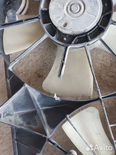 Диффузор с вентиляторами Mazda cx-7