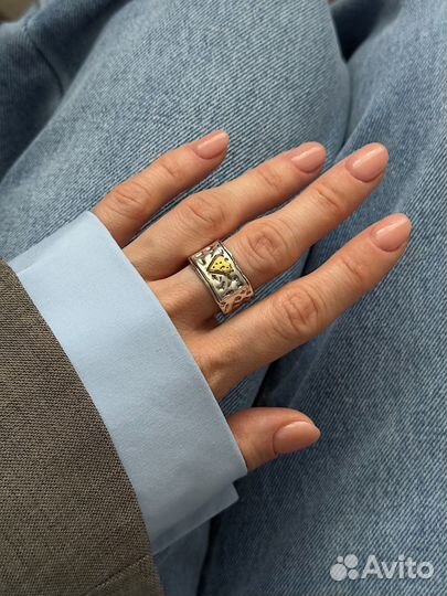 Кольцо стиль Poison drop