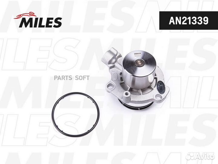 Miles AN21339 Насос водяной VAG 1.6TDI-2.0TDI 13