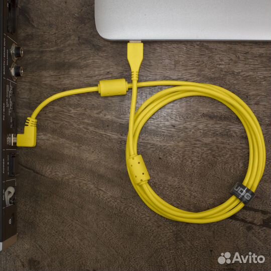 UDG Ultimate Audio Cable USB 2.0 A-B Yellow Angled