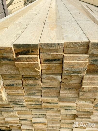 Доска обрезная 25х150х6000мм от производителя