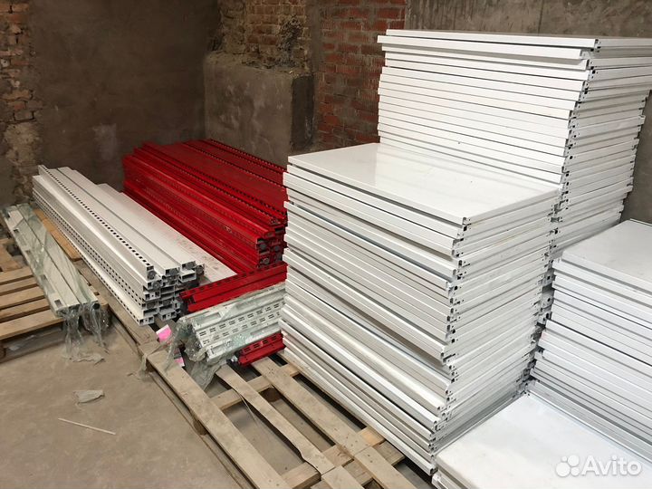 Стеллаж металлический для магазина