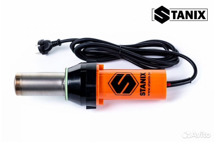 Фен сварочный stanix 3400 в пластиковом кейсе