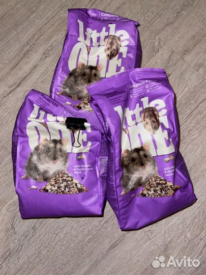 Корм для хомяков