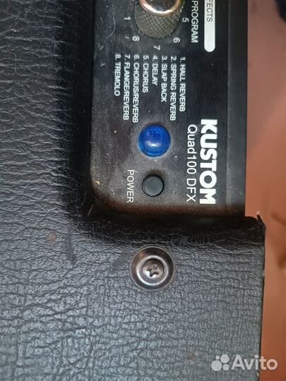 Гитарный комбоусилитель Kustom Quad 100 DFX