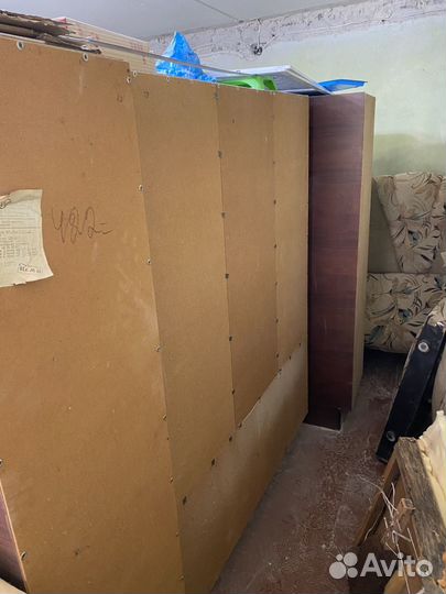 Шкаф с антресолью