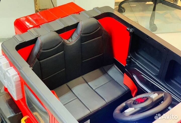 Электромобиль детский джип