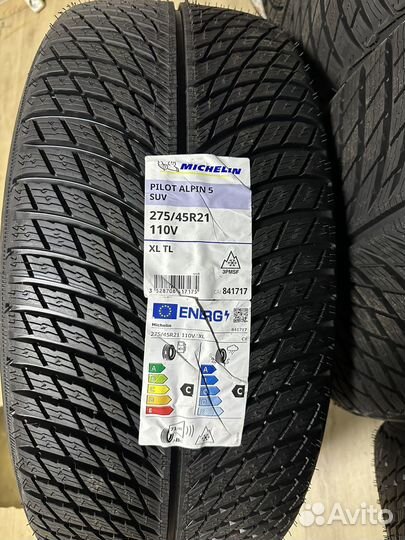 Michelin Pilot Alpin 5 SUV 315/40 R21 и 275/45 R21 115V