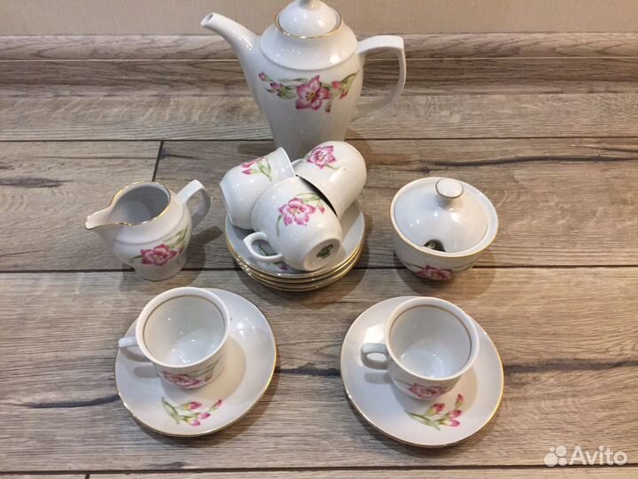 Кофейный сервиз новый