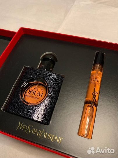 YSL тушь парфюм блеск набор