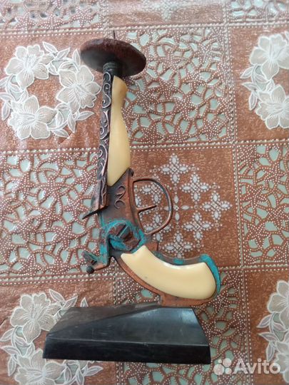 Подсвечник бронза СССР