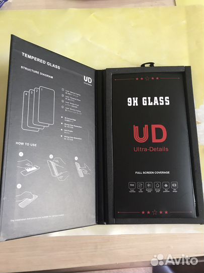 Защитное стекло iPhone 7 и 8 черное