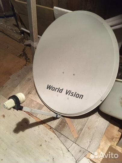 Спутниковая тарелка бу ворлд визион
